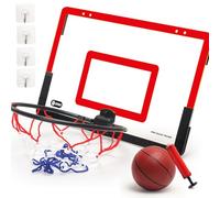 Panier De Basketball Pour | Ensemble De Panier De Basketball Murale Sans Perçage | Jouets Mini Panier Pour Porte, Cadeaux Pour Garçons, Adolescents Et Adultes