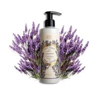 Panier des Sens - Crema corporal de lavanda para mujer, loción corporal hidratante con manteca de karité y aceite de oliva - Cosmética natural de Francia - 250 ml