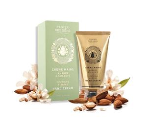 Panier des Sens Crema de manos secas y agrietadas con manteca de karité - Perfume de almendra - Crema de manos perfumada e hidratante - Fabricada en Francia 97% natural - 75 ml crema de manos para