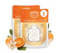Panier des Sens - Eco-Relleno de Azahar Jabón Líquido de Marsella - Aceite de Coco y Aceite de Oliva - 96% Ingredientes Naturales - Vegano 2x500ml