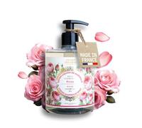 Panier des Sens - Jabon de manos liquido Rosa 500ml - Jabon de Marsella Hidratante - Jabones perfumados - Pieles Secas - Jabón francés