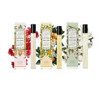 Panier des Sens Set Regalo Mujer 3 Perfumes Roll On 10ml - Detalle Navidad | Azahar, jazmín y geranio rosa: 3 mini perfumes roll-on con absolutos de perfume, creados en Grasse