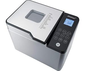Panificadora Steba para preparar deliciosos panes caseros, pasteles, mermeladas y mucho más, con 17 programas automáticos, incluso para pan sin gluten. BM 2.