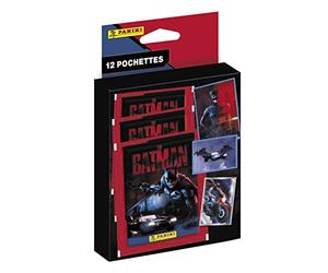 Panini 004394KBF12 The Batman (2022) Blister 12 fundas de pegatinas