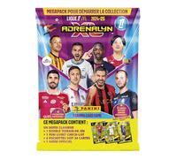 Panini ADRENALYN Ligue 1 McDonald's 2024-2025 Trading Cards Game Starter Pack (1 Carpeta + 4 Bolsillos + 3 Tarjetas edición Limitada + Checklist + gameboard + guía Oficial) (004843SPAFGD)