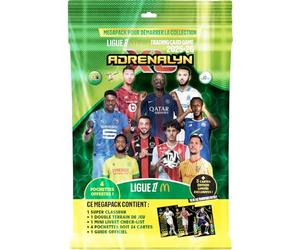 Panini ADRENALYN Ligue 1 McDonald's 2025-2026 Trading Cards Game-Pack de Inicio (Carpeta + 4 Bolsillos) (005266SPAFGD)