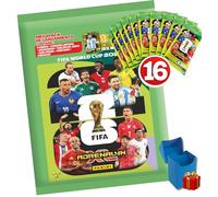 Panini Adrenalyn XL FIFA World Cup 2026™ Megapack de Inicio, Sobres de Cartas Coleccionables, Deck Box de Regalo, Ideal para Coleccionistas (Medio (+16 Sobres))