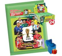 Panini Adrenalyn XL FIFA World Cup 2026™ Megapack de Inicio, Sobres de Cartas Coleccionables, Deck Box de Regalo, Ideal para Coleccionistas (Pro (+24 Sobres))