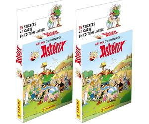 Panini Asterix 65 EME - Blister de 7 bolsillos, 004879KBF7 (Paquete de 2)