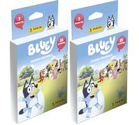 Panini BLUEY 2 - Juego Blister 7 Bolsas, Azul (Paquete de 2)