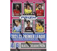 Panini Cartas coleccionables de la Premier League Soccer Blaster Box 2021-22 (6 paquetes por caja, 4 tarjetas por paquete)