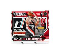 Panini Donruss 2024-25 - Caja de cartas coleccionables de la NBA (2 autógrafos por caja de elección)