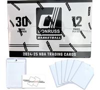 Panini Donruss Basketball 2024-25 - Caja de valor sellada de fábrica para violonchelo con 360 tarjetas coleccionables + 6 cargadores superiores + soporte magnético + imán StreetCards