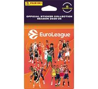 Panini EUROLEAGUE Basket 2025-26 Blister 8 fundas