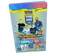 PANINI FIFA 365 2025/2026 Adrenalyn XL - Calendario de Adviento de fútbol con 24 paquetes de flujo ciego, Club 99 tarjetas y tarjeta Golden Baller | Tarjetas de trading | HeartGlobal Protección de