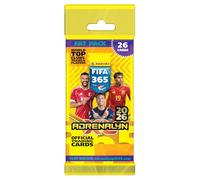 Panini FIFA 365 2026 Trading Cards Game Fat Pack 24 Cartas + 2 Cartas Bonus