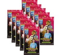 Panini FIFA 365 Serie 10 Booster Packs Adrenalyn XL 2024 Season Football Trading Cards und BB-Toy-Trades Toploader