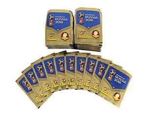 Panini FIFA Mundial 2018 Ruso - 50 Paquet Sticker con 5 - 250 Sticker Integrado - Version alemán para 682 Piezas álbum