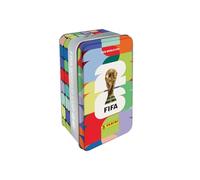Panini - FIFA World Cup 2026 - Cromos Classic Tin Box - Incluye Lata con 10 Sobres - Pack completo para coleccionar y conseguir cartas especiales - Colección Oficial - 4 Modelos - Entrega Aleatoria