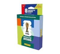Panini - FIFA World Cup 2026 Cromos - Ecoblister 8 Sobres - Incluye 56 Cromos Mundial 2026 - Colección Oficial Panini