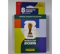 Panini FIFA World Cup 2026 Multiset Oficial 8 Sobres (56) Cromos de Fútbol