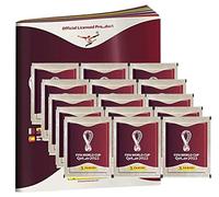 Panini FIFA World Cup Qatar 2022 Serie oficial de cromos (1 álbum de tapa blanda + 10 sobrecitos de cromos)
