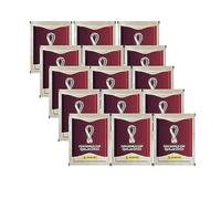 Panini FIFA World Cup Qatar 2022 Serie oficial de cromos (1 álbum de tapa blanda + 10 sobrecitos de cromos)