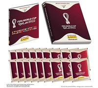 Panini FIFA WORLD CUP QATAR STICKERS 2023 MONOCOUVETTE 1 álbum Hard cover + 15 fundas + 3 ofertas