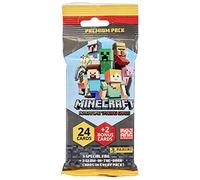 Panini France SA-Minecraft Bulle Trading Cards-Premium Pack, Dibujos Animados, 004115B26FPEF, Multicolor