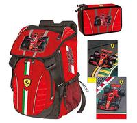 Panini Franco Cosimo Mochila extensible 59872 + estuche 3 cremalleras Kids 59882 + 3 cuadernos a juego, turquesa, standard