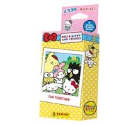 Panini Hello Kitty & Friends Trading Cards Blister 3 Fundas Premium + 1 Tarjeta de edición Limitada