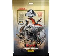 Panini Jurassic World 4 Trading Cards Game Pack de Inicio (Carpeta + 2 Fundas + 1 Tarjeta de edición Limitada)