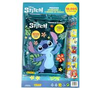 Panini Megapack Stitch, Incluye Archivador con 4 Sobres con 24 Cards Coleccionables para Niños y Niñas, Cromos Coleccionables, Regalo, Cumpleaños