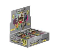 PANINI MINECRAFT TRADING CARDS 4 - CHALLENGES Caja de 18 bolsillos