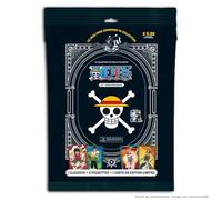 Panini One Piece Trading Cards 25º aniversario Starter Pack (1 carpeta + 2 fundas de 8 1 tarjeta edición limitada), 004897SPAFGD