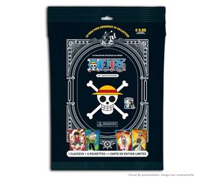 Panini One Piece Trading Cards 25º Aniversario Starter Pack (1 Carpeta + 2 Fundas de 8 1 Tarjeta edición Limitada), 004897SPAFGD