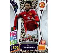 Panini Premier League Plus 2024 2025 Bruno Fernandes Captain Trading Card