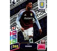 Panini Premier League Plus 2024 2025 Ezri Konsa - Tarjeta de intercambio de edición limitada