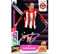 Panini Premier League Plus 2024 2025 Mikkel Damsgaard Signature - Tarjeta de intercambio