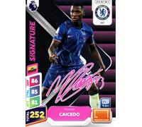 Panini Premier League Plus 2024 2025 Moises Caicedo Signature Trading Card