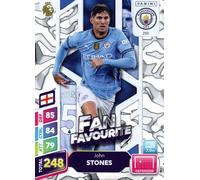 Panini Premier League Plus 2024 2025 - Tarjeta de intercambio favorita de los fanáticos de John Stones