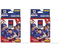 Panini Rugby - Equipo de Francia-Rage de derrotar blíster 12 fundas + 1 oferta, 004729KBF13 (Paquete de 2)