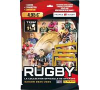 Panini Rugby Top 14 2025-2026 - Álbum y 4 fundas