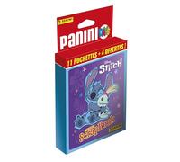 Panini Stitch 2 Mon Super Scrapbook Blister - 11 fundas + 4 unidades, color azul