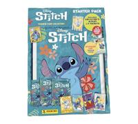Panini Stitch Trading Cards Starter Pack (1 Carpeta + 2 Fundas + 1 Tarjeta de edición Limitada), Color Blue (005153SPAFGD)