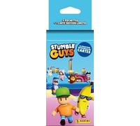 Panini Stumble Guys Trading Cards Blister 4 Fundas + 1 Tarjeta de edición Limitada, Dibujo, 2.5 cm x 17 cm (004841KBF4)