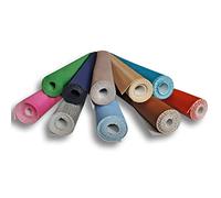 Panini Tessuti - Conjunto de 10 retales de ecopiel suave en colores surtidos, aprox, 30 x 70 cm, ideales para manualidades, patchwork, decoración (stock ecopiel color 3)
