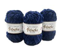 Panini Tessuti, Hilo de chenilla de peluche 100% poliéster - Peso 100 g - Disponible para trabajos de agujas n.º 7 - 8 - Para manualidades, hilados, lana de chenilla