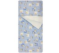 Panini Tessuti Saco de Dormir para niños y niñas de 2 a 6 años - Tejido Acolchado 100% algodón, para Dormir en la guardería y en casa - Made in Italy (Saco de Dormir Osos Azules y Abejas