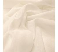 Panini Tessuti, Tejido ligero de gasa de algodón 100% transpirable - Vendido por Cut Out - Al. 150 cm (Natural, 2 m)